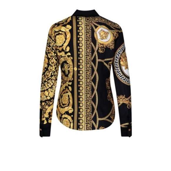 Versace shirt (La Coupe Dee Dieux Silk Shirt) - Picture 2 of 5